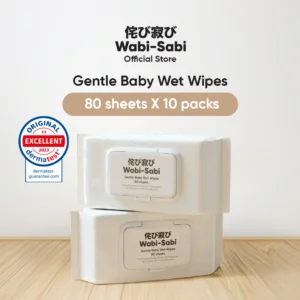 gentle-wet-wipe-pic-01 Wabi-Sabi Gentle Baby Wet Wipes (Carton - 10 packs)