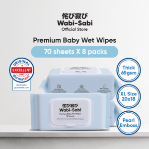 [WHOLESALE] Wabi-Sabi Premium Baby Wet Wipes